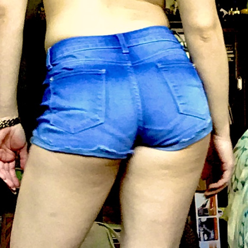 Rolled-Up Booty Shorts
